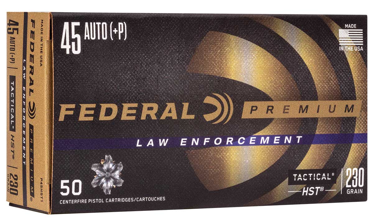 FEDERAL HST PREMIUM 45ACP P 230 GRAIN